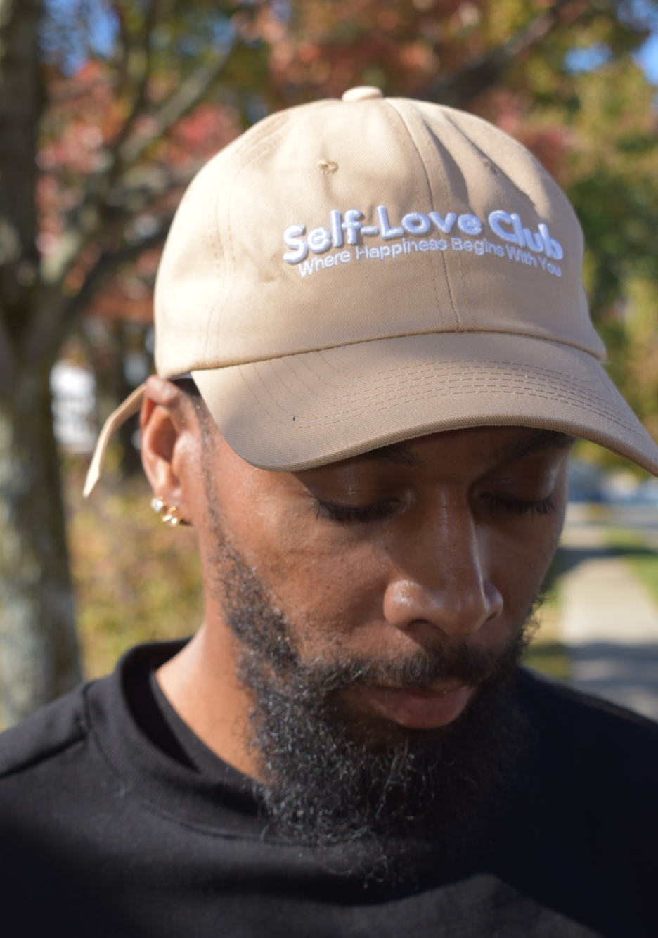 Self-Love Club | Beige Baseball Cap