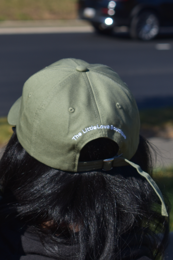 Taking Care of Yourself | Olive Green Baseball Cap